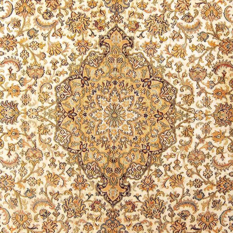 Silketæppe - Kashmir Silk - 302 x 215 cm - beige
