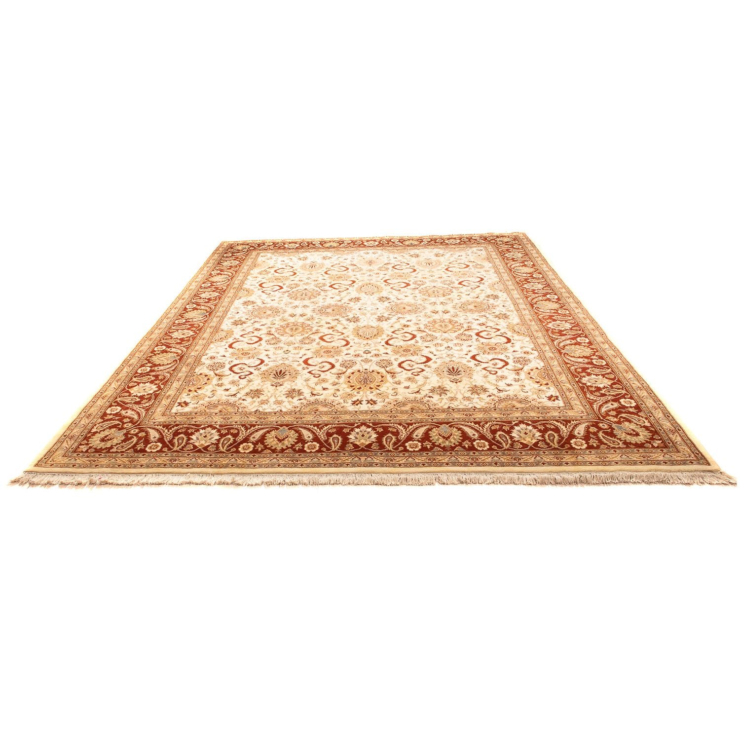 Orientalsk tæppe - Tabriz - 315 x 247 cm - beige