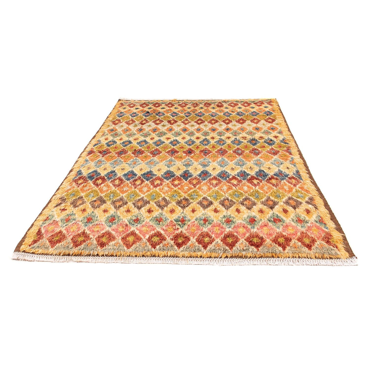 Berber tæppe - 256 x 168 cm - flerfarvet
