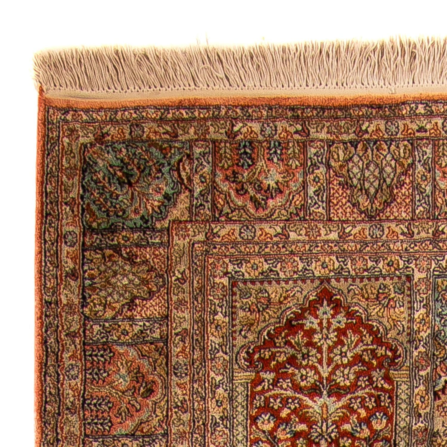 Løber Silketæppe - Kashmir Silk - 310 x 94 cm - flerfarvet