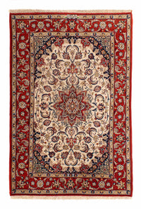 Persisk tæppe - Isfahan - Premium - 166 x 110 cm - beige