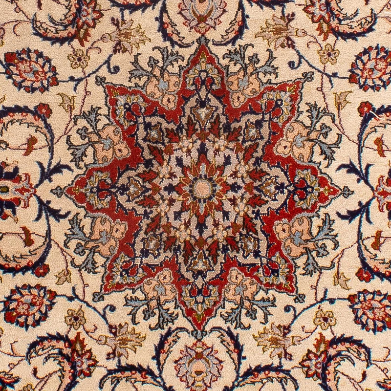 Persisk tæppe - Isfahan - Premium - 166 x 110 cm - beige