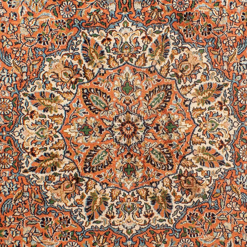 Silketæppe - Kashmir Silk - 182 x 121 cm - lys brun