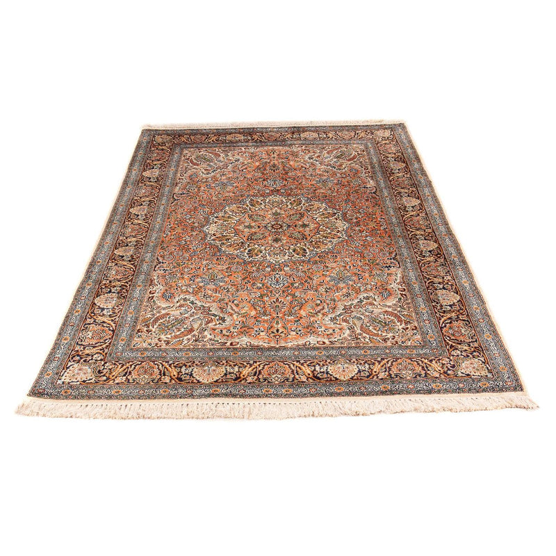 Silketæppe - Kashmir Silk - 182 x 121 cm - lys brun