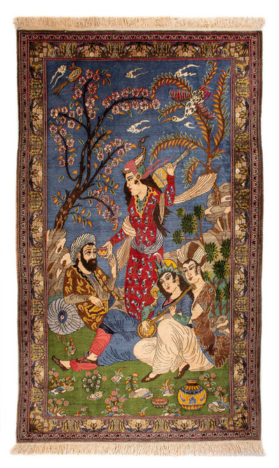 Tabriz - 50 Raj Tæppe 117x198cm - Persisk tæppe