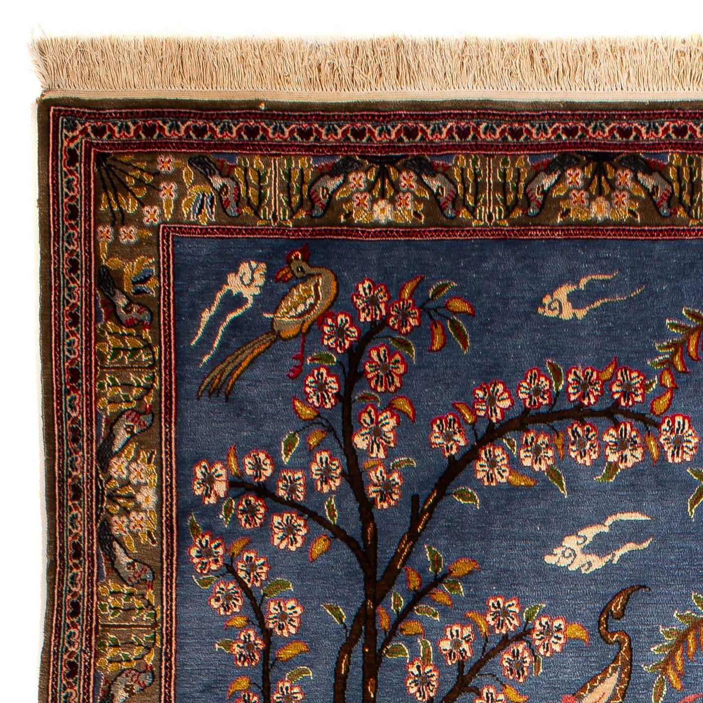 Tabriz - 50 Raj Tæppe 198x117cm - Persisk tæppe