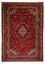 Persisk tæppe - Nomadisk - 335 x 226 cm - mørkerød