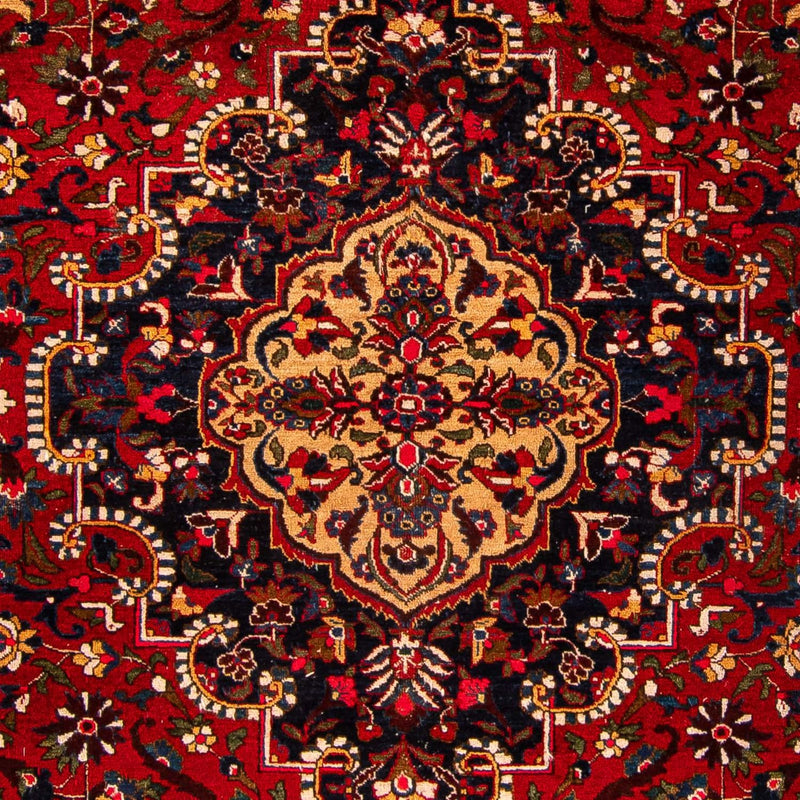 Persisk tæppe - Nomadisk - 335 x 226 cm - mørkerød