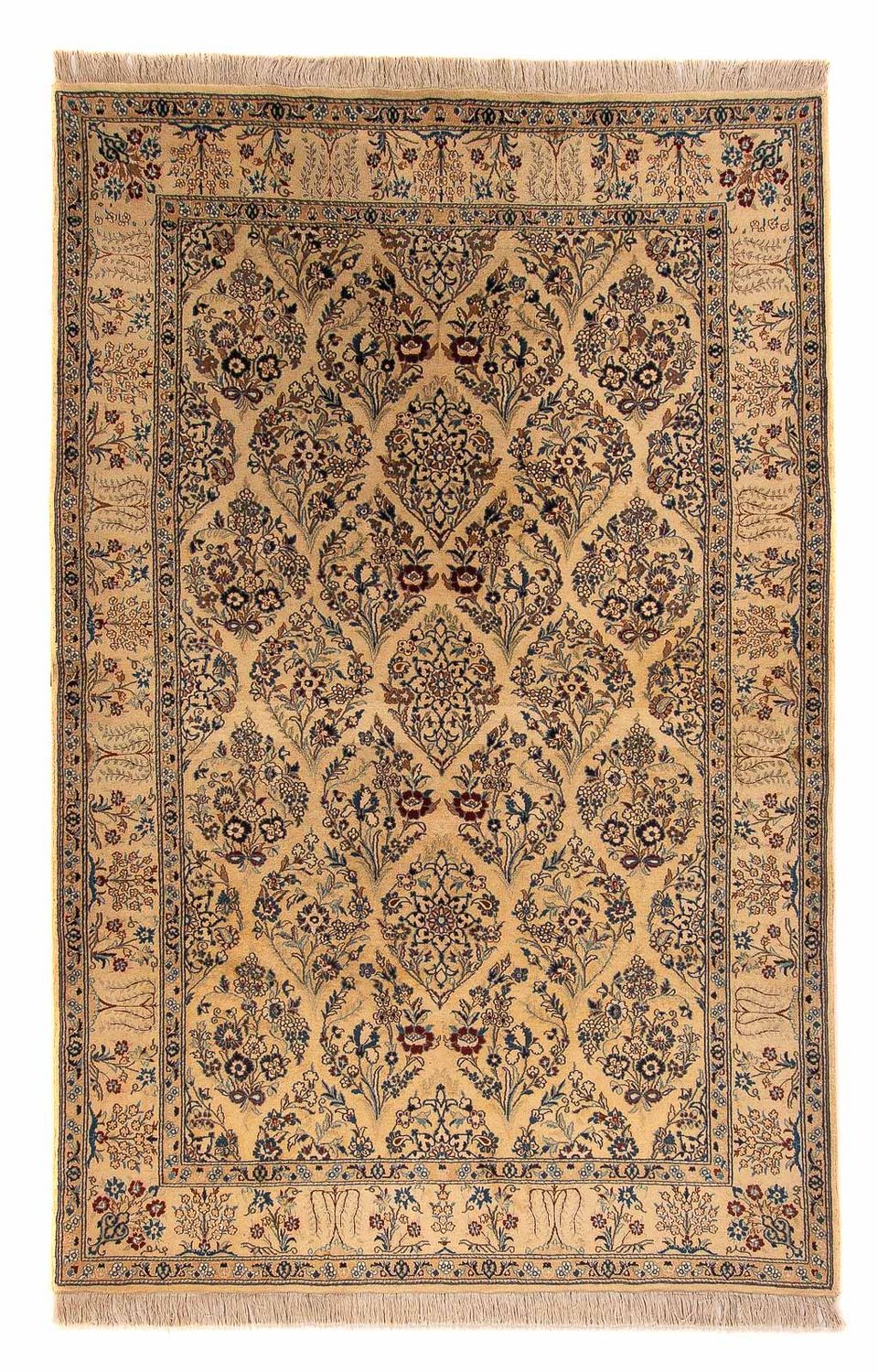 Persisk tæppe - Nain - Royal - 251 x 155 cm - lys brun