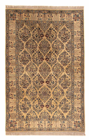 Persisk tæppe - Nain - Royal - 251 x 155 cm - lys brun