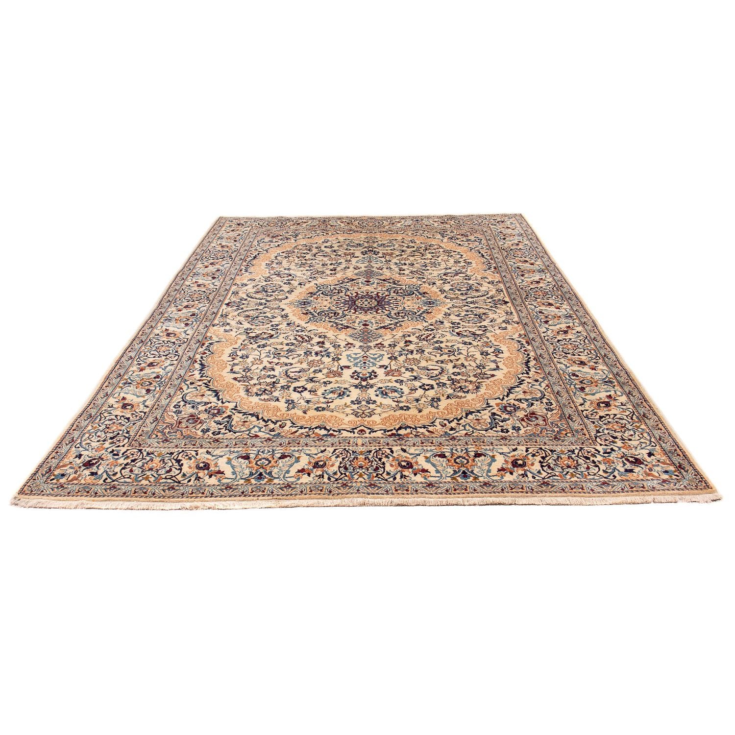 Persisk tæppe - Nain - Royal - 307 x 199 cm - beige