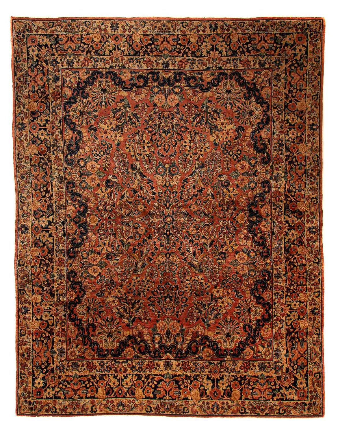 Persisk tæppe - Classic - 305 x 237 cm - flerfarvet