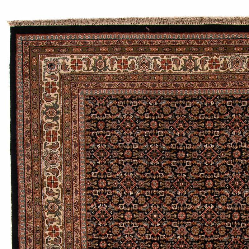 Orientalsk tæppe - Bijar - Indus - 306 x 254 cm - mørkeblå