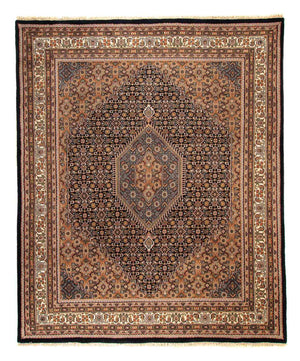 Orientalsk tæppe - Bijar - Indus - 306 x 250 cm - mørkeblå