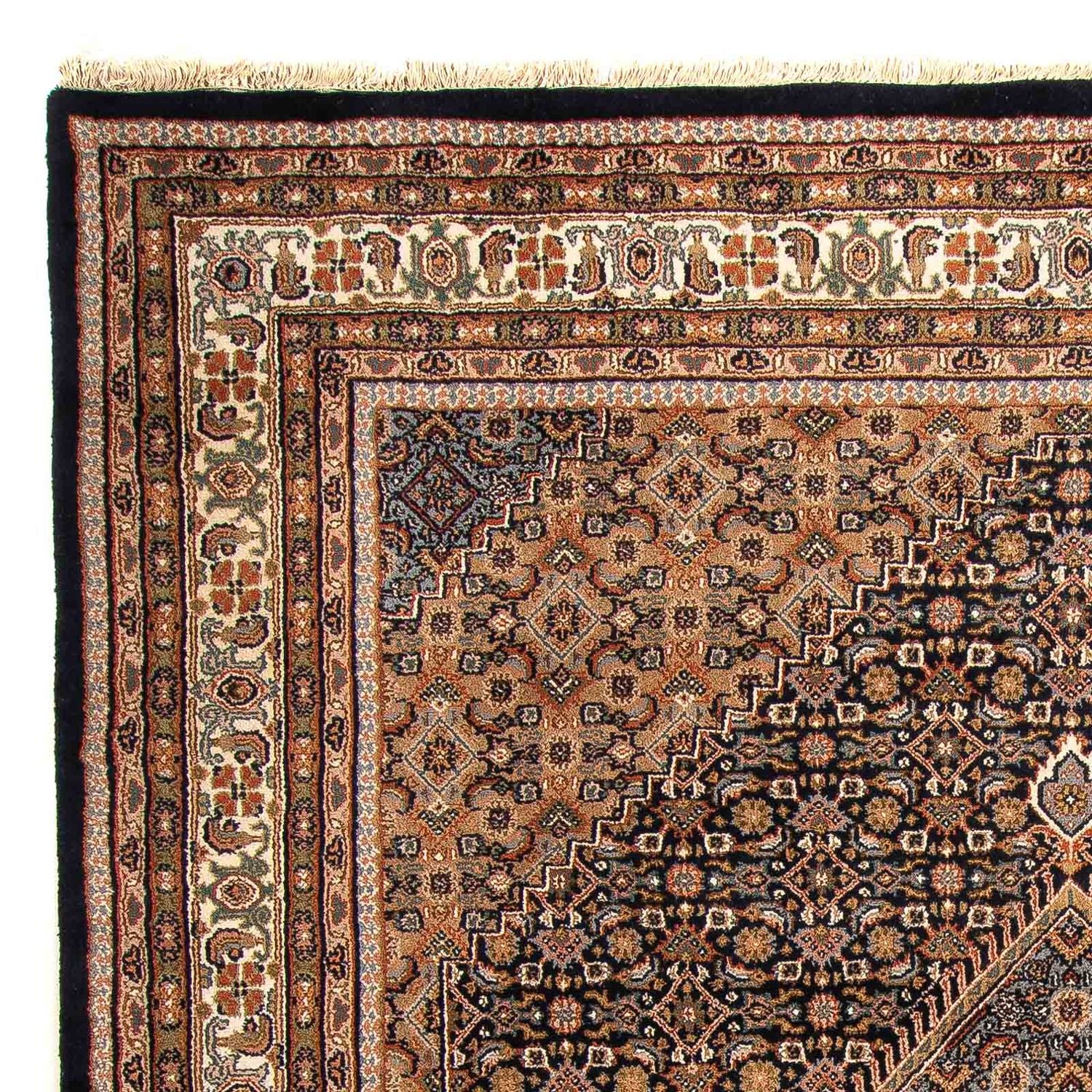 Orientalsk tæppe - Bijar - Indus - 306 x 250 cm - mørkeblå