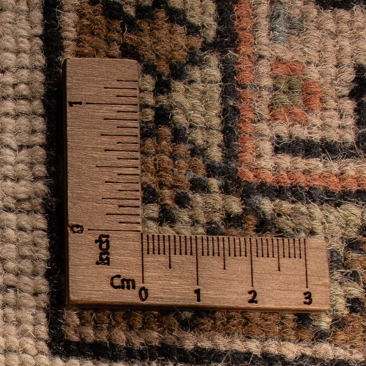 Orientalsk tæppe - Bijar - Indus - 309 x 250 cm - beige