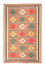 Kelim-tæppe - Trendy - 215 x 135 cm - lys brun