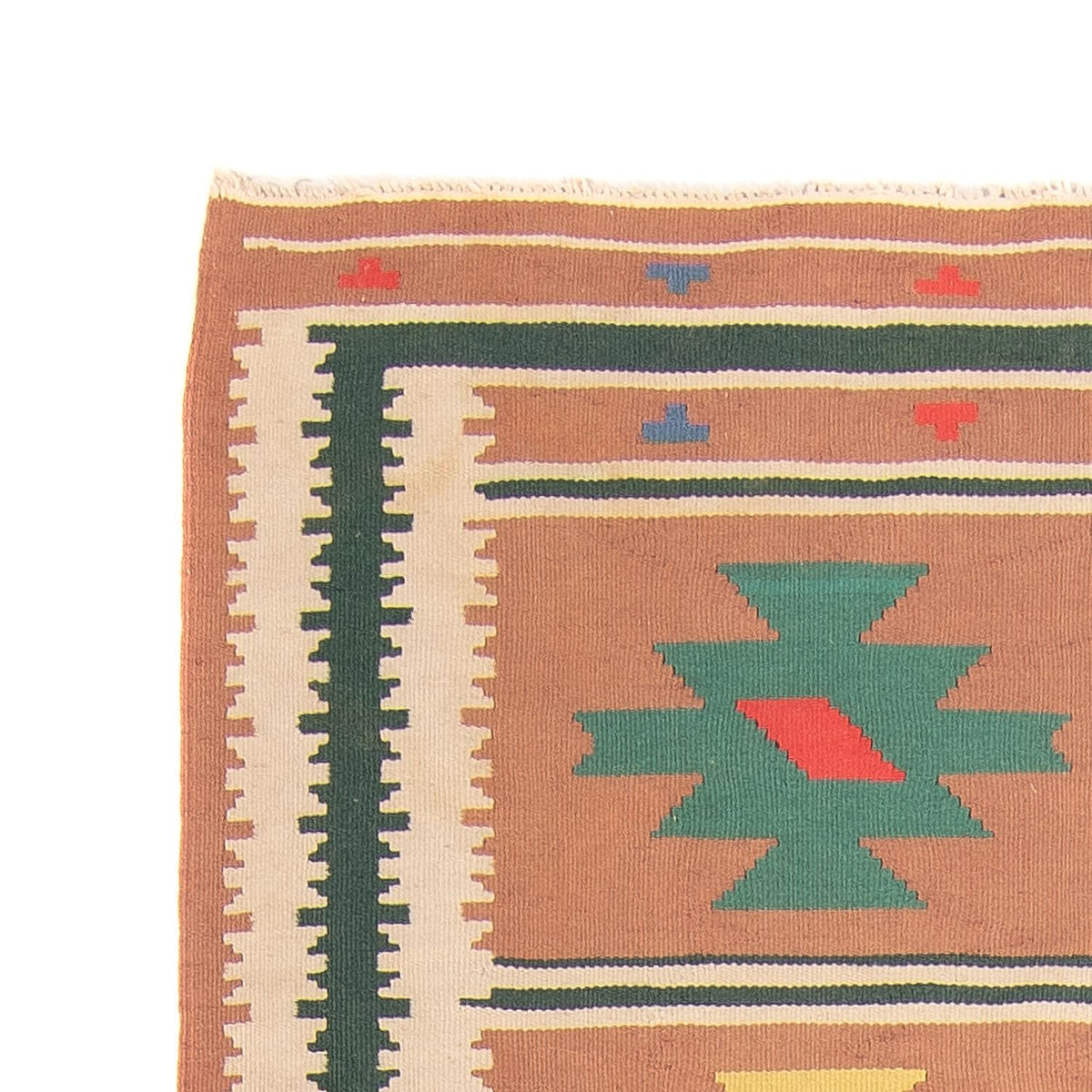 Kelim-tæppe - Trendy - 215 x 135 cm - lys brun