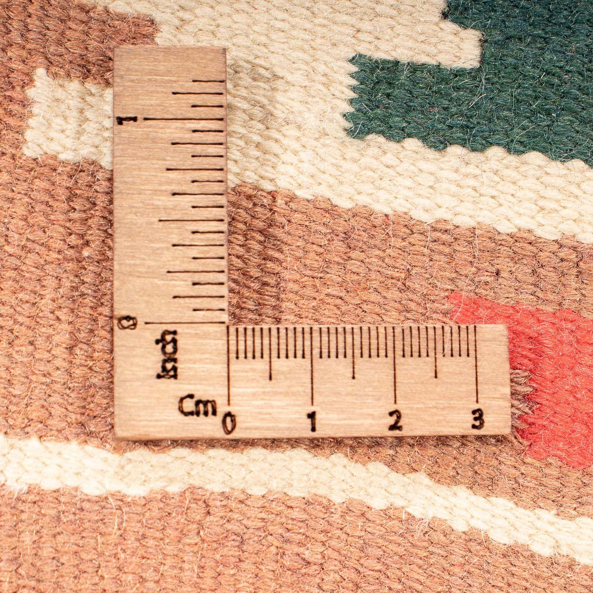 Kelim-tæppe - Trendy - 215 x 135 cm - lys brun