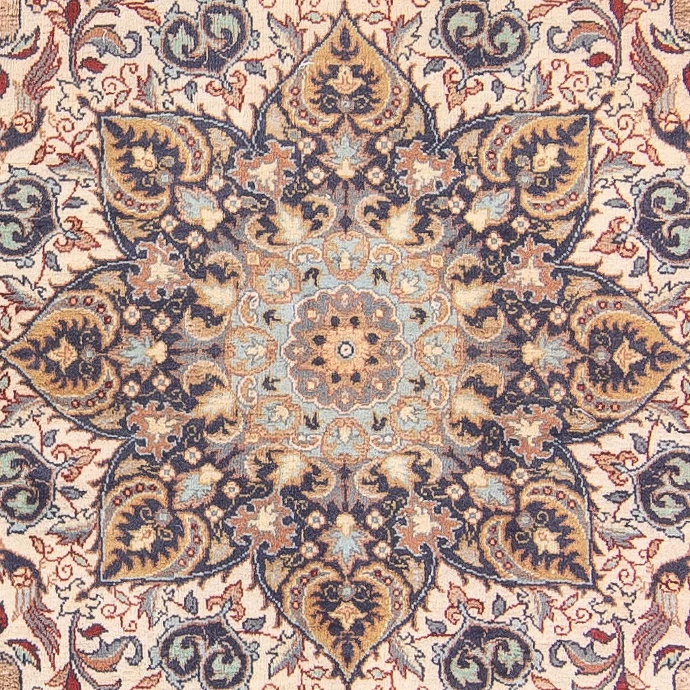 Indo Sarouk Tæppe 223x140cm - Orientalsk tæppe