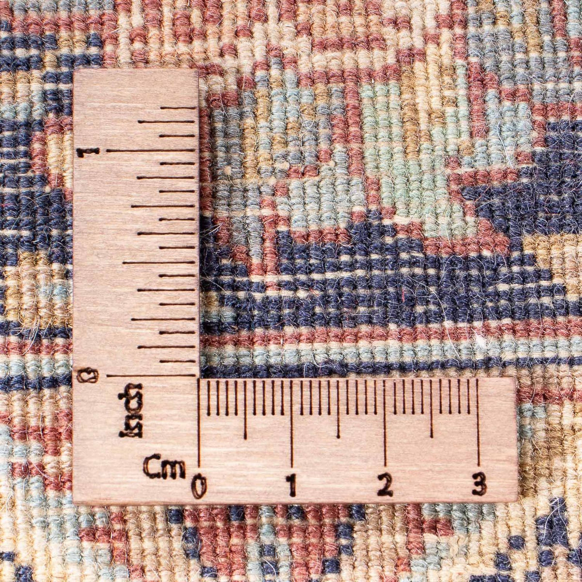 Orientalsk tæppe - Indus - 223 x 140 cm - lys brun