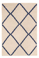 Moderne kilim Tæppe 90x60cm - Uldtæppe