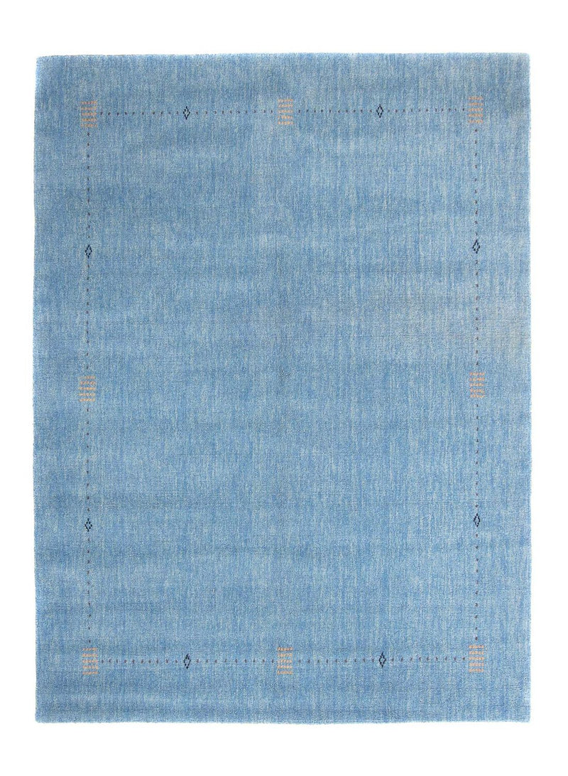 Gabbeh-tæppe - Indus - 222 x 136 cm - blå