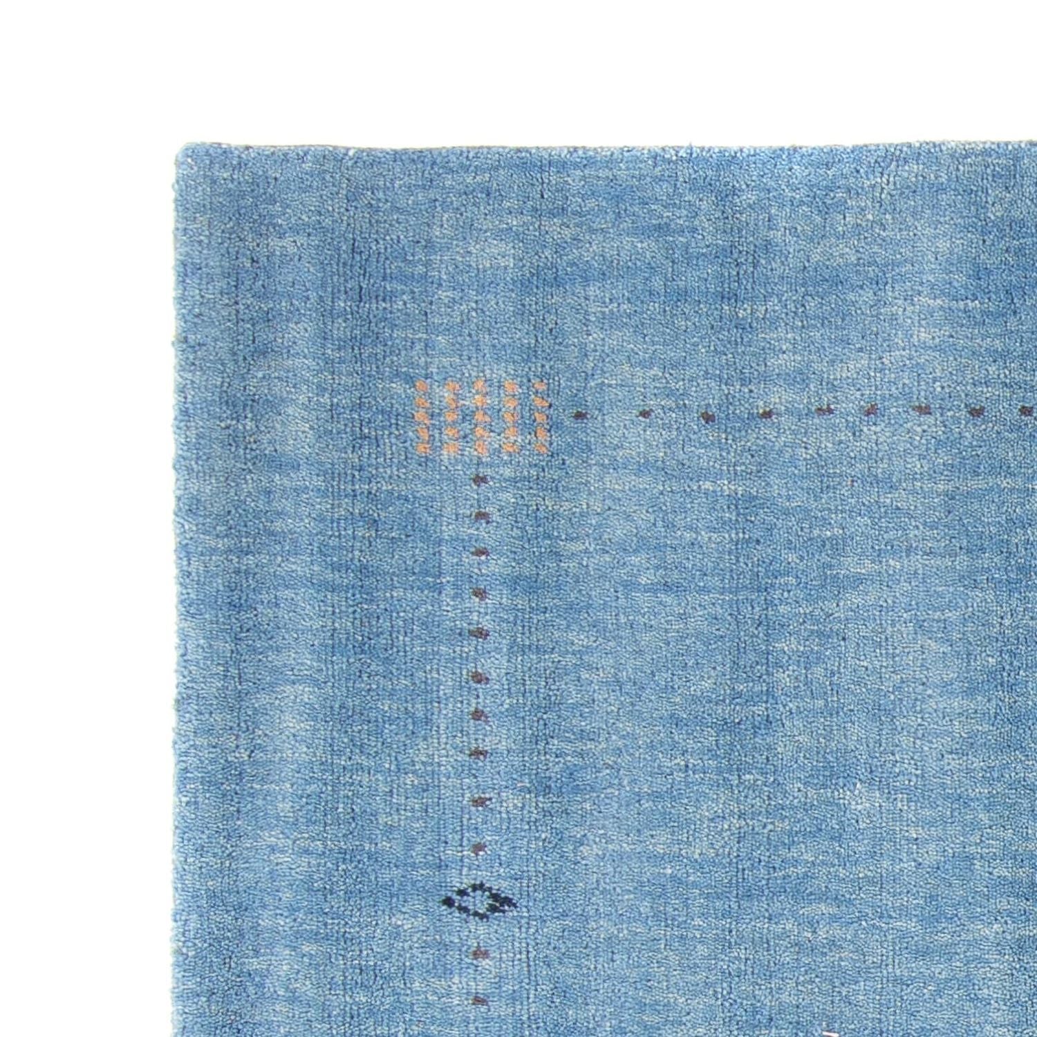 Gabbeh-tæppe - Indus - 222 x 136 cm - blå