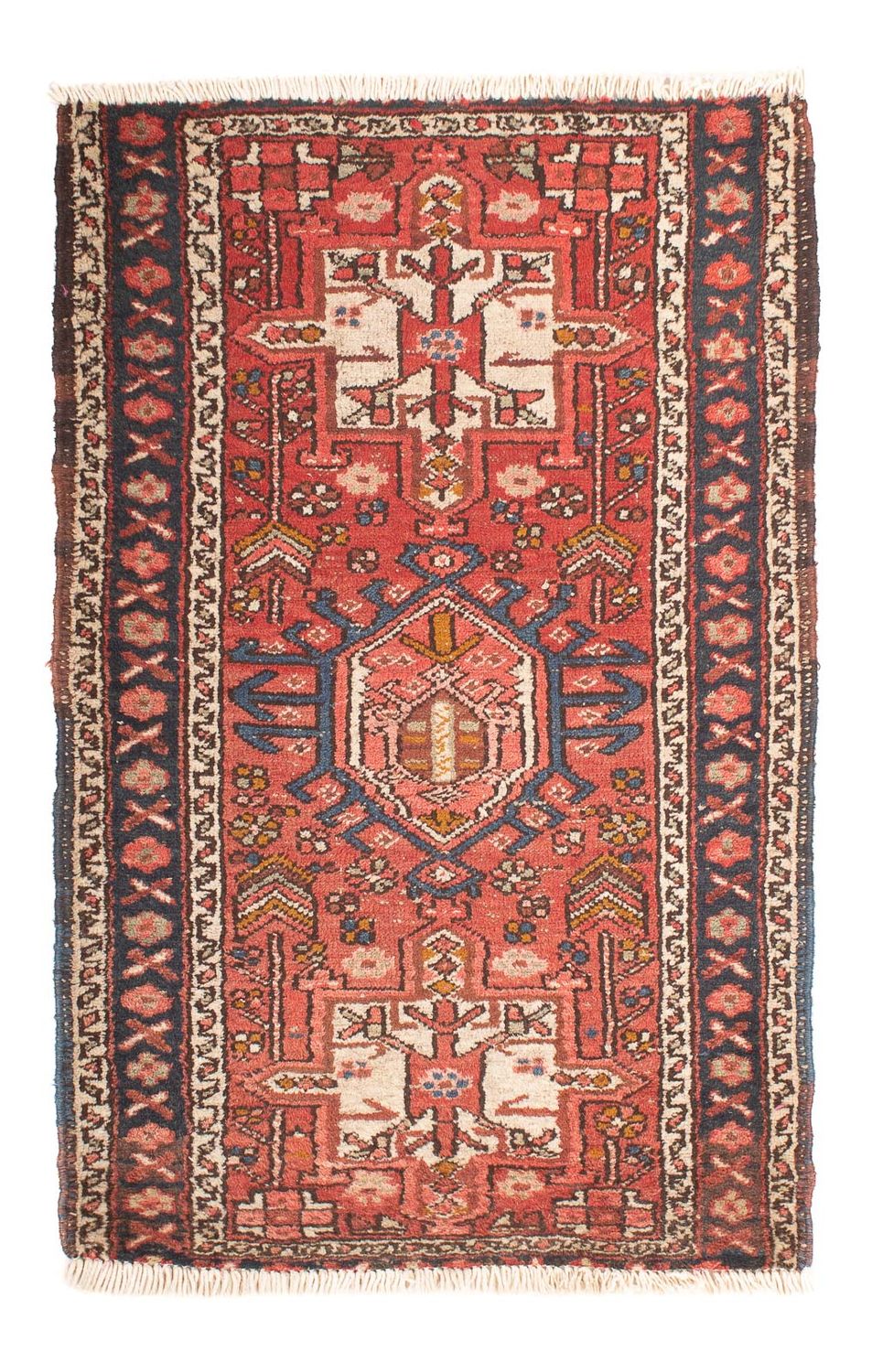 Persisk tæppe - Nomadisk - 110 x 70 cm - rust