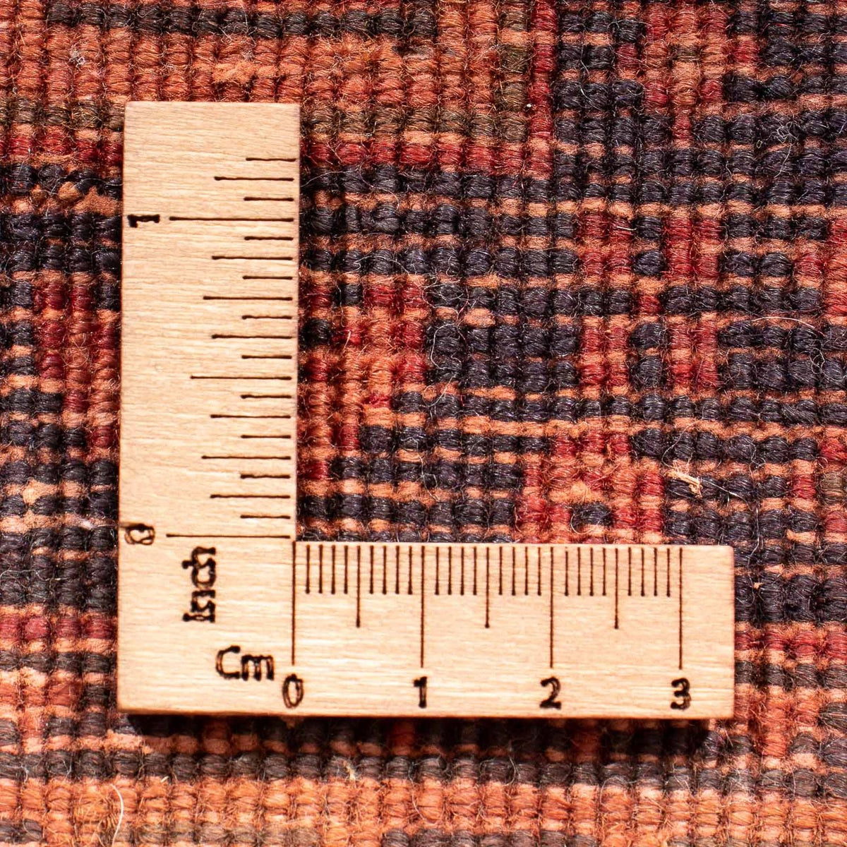 Persisk tæppe - Nomadisk - 97 x 56 cm - lysrød