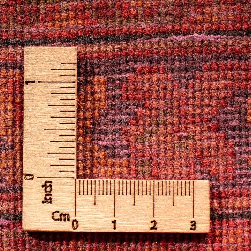 Persisk tæppe - Nomadisk - 84 x 55 cm - lysrød