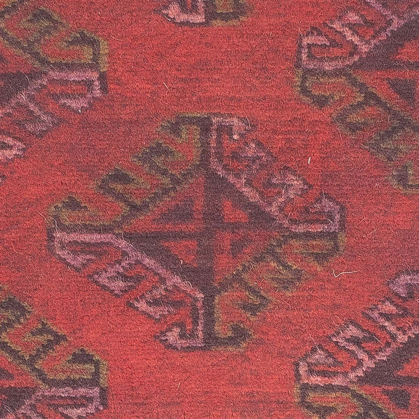 Turkaman-tæppe 84x66cm - Orientalsk tæppe