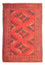 Pakistan Tæppe - 92 x 63 cm - rød
