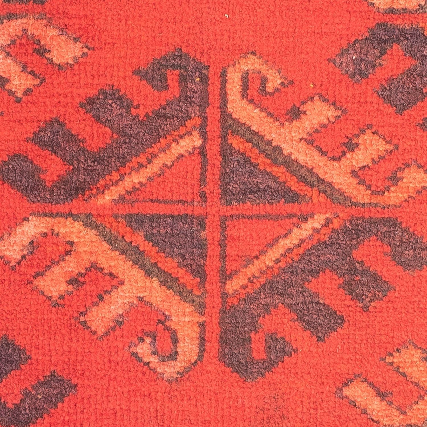 Pakistan Tæppe - 92 x 63 cm - rød