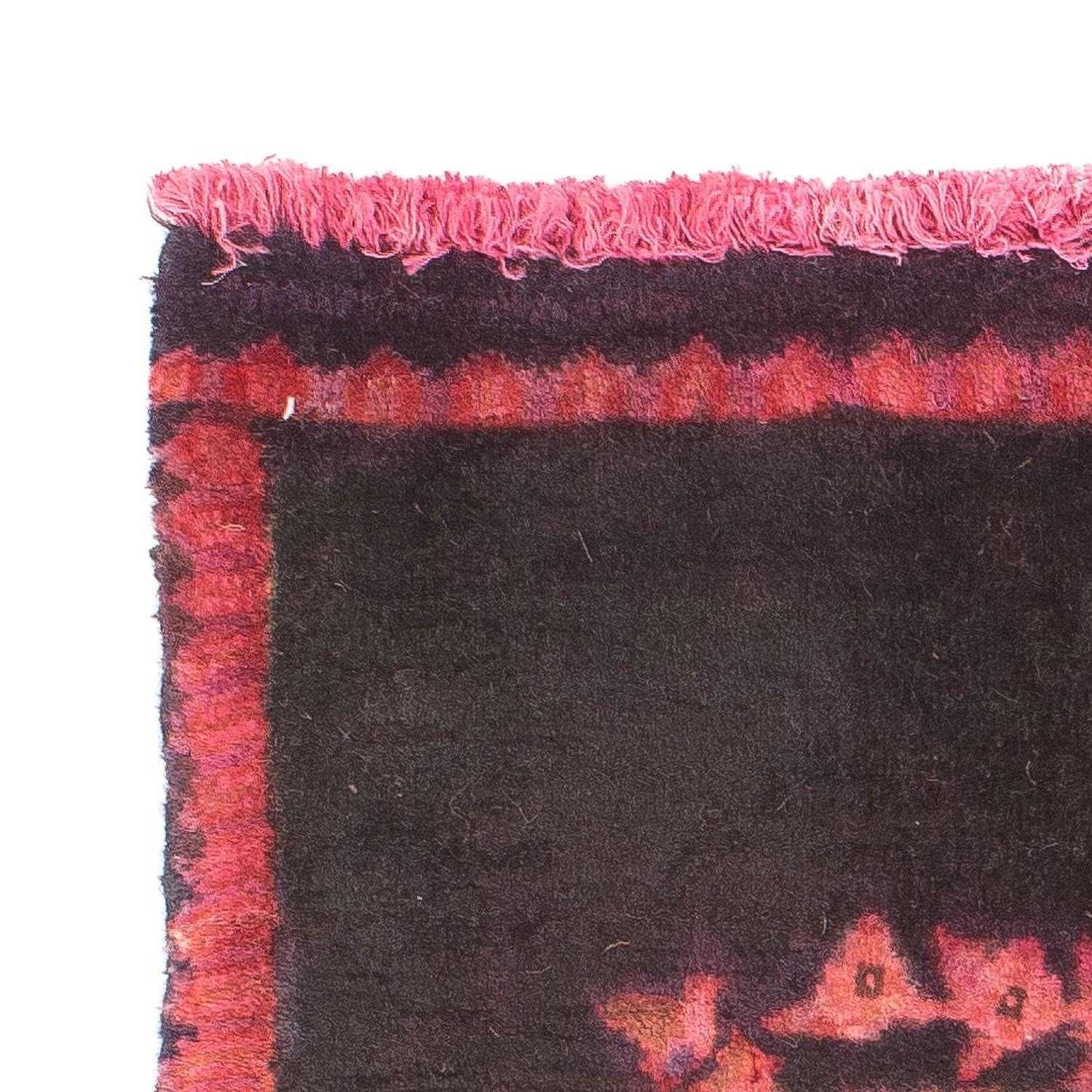 Persisk tæppe - Keshan - 86 x 55 cm - lysrød