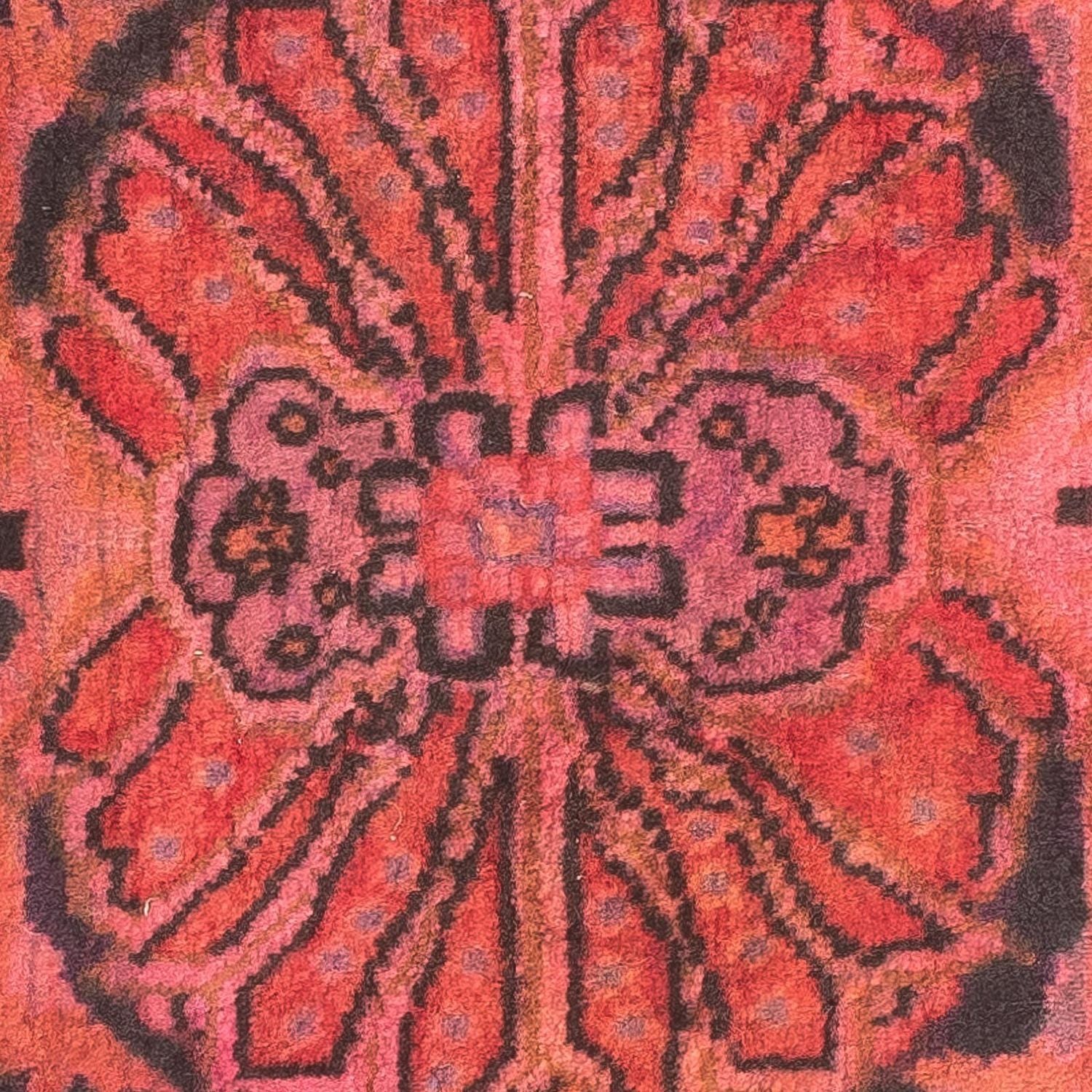 Persisk tæppe - Keshan - 86 x 55 cm - lysrød