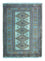 Pakistan Tæppe - 92 x 64 cm - lyseblå