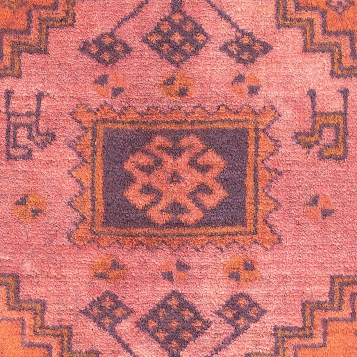 Turkaman-tæppe 80x67cm - Persisk tæppe