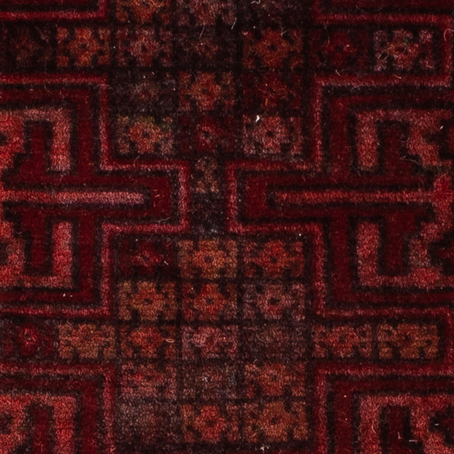 Pakistan Tæppe - 76 x 56 cm - lysrød