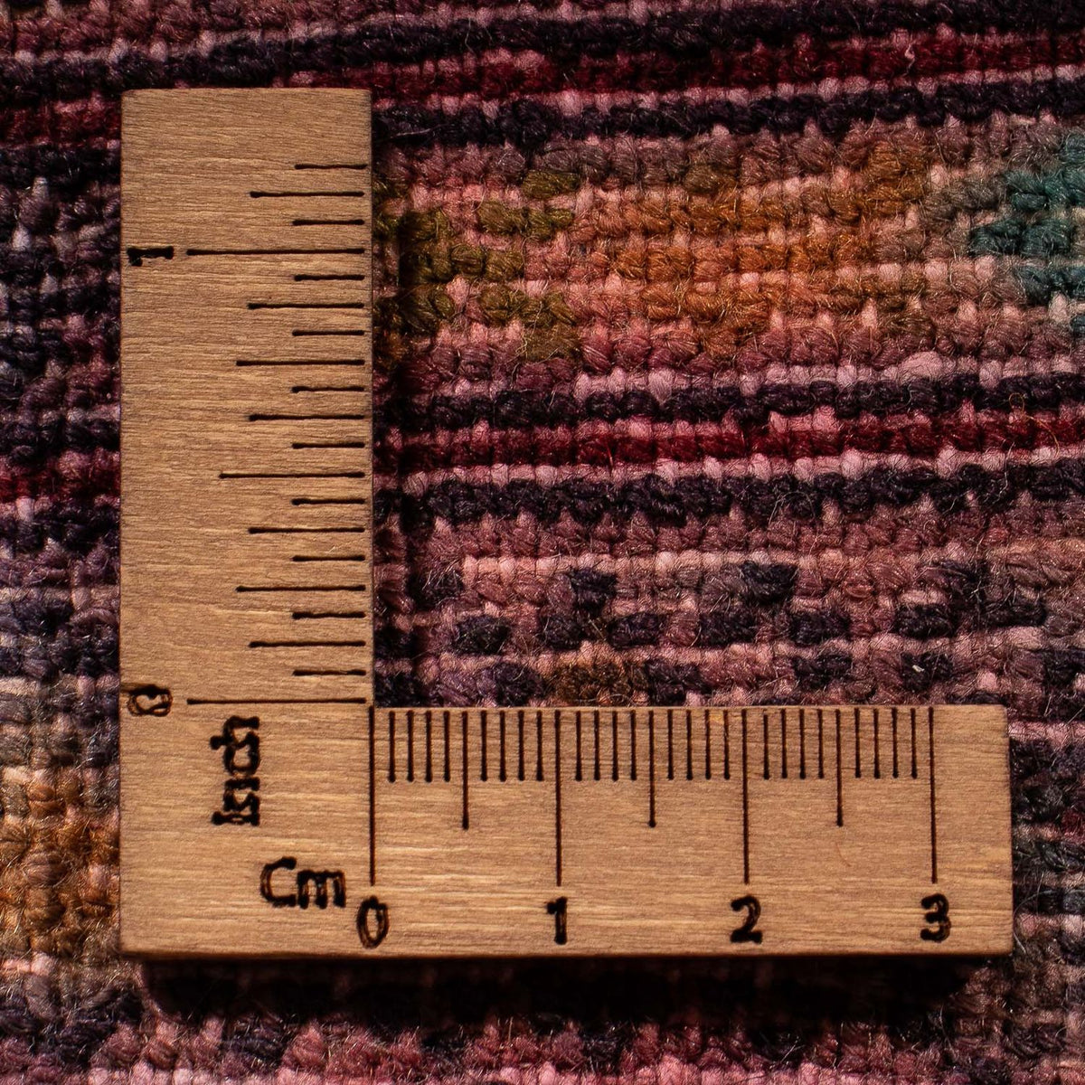 Pakistan Tæppe - 76 x 56 cm - lysrød