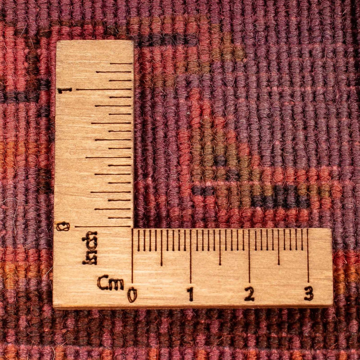 Persisk tæppe - Classic - 96 x 65 cm - mørkerød