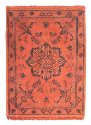 Persisk tæppe - Nain - 80 x 58 cm - rust