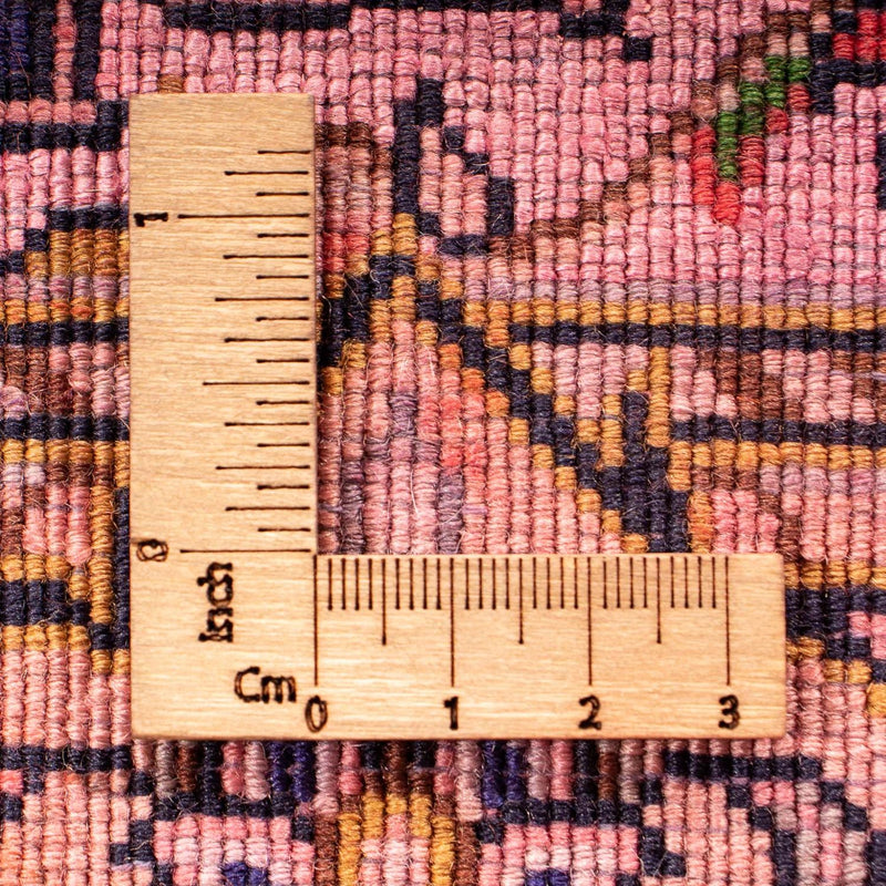 Persisk tæppe - Keshan - 98 x 70 cm - lysrød