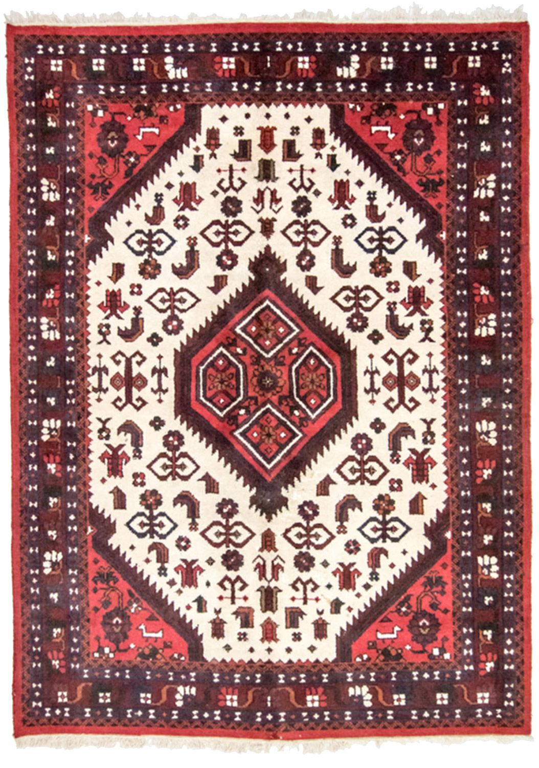 Orientalsk tæppe - 230 x 163 cm - beige