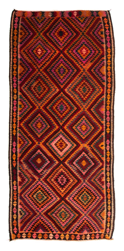 Antikt kilim Tæppe 140x300cm