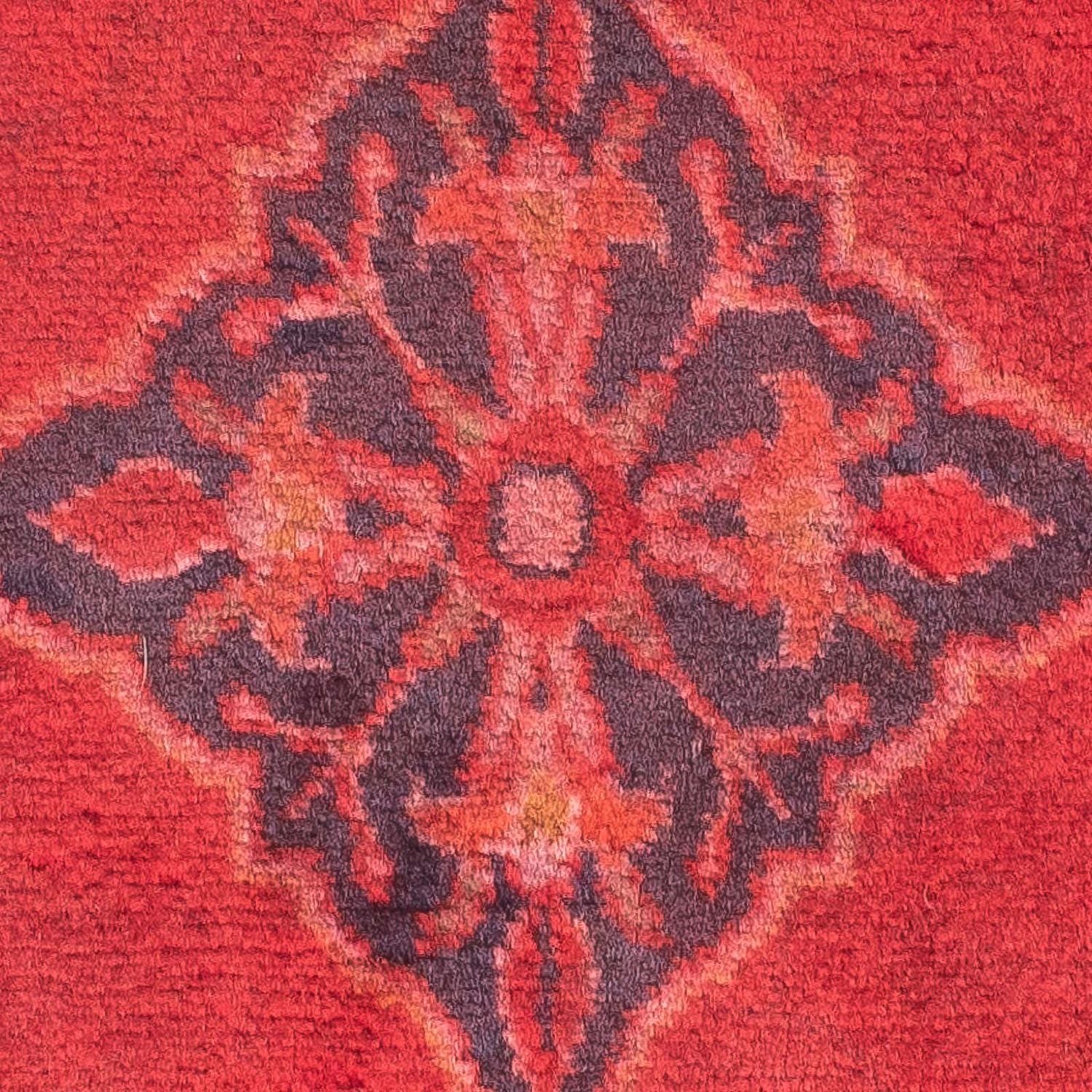 Persisk tæppe - Keshan - 94 x 60 cm - mørkerød
