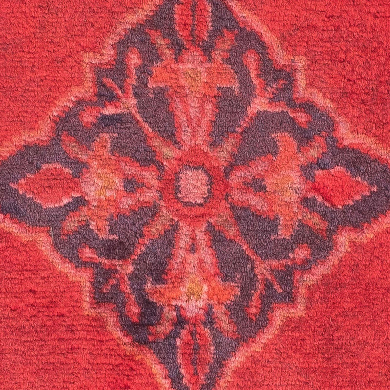 Persisk tæppe - Keshan - 94 x 60 cm - mørkerød