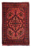Persisk tæppe - Nomadisk - 100 x 66 cm - lysrød