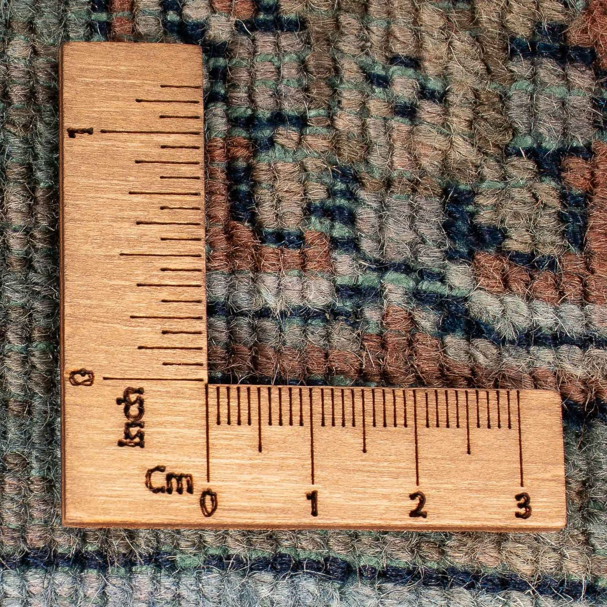 Orientalsk tæppe - Bijar - Indus - 140 x 70 cm - lyseblå