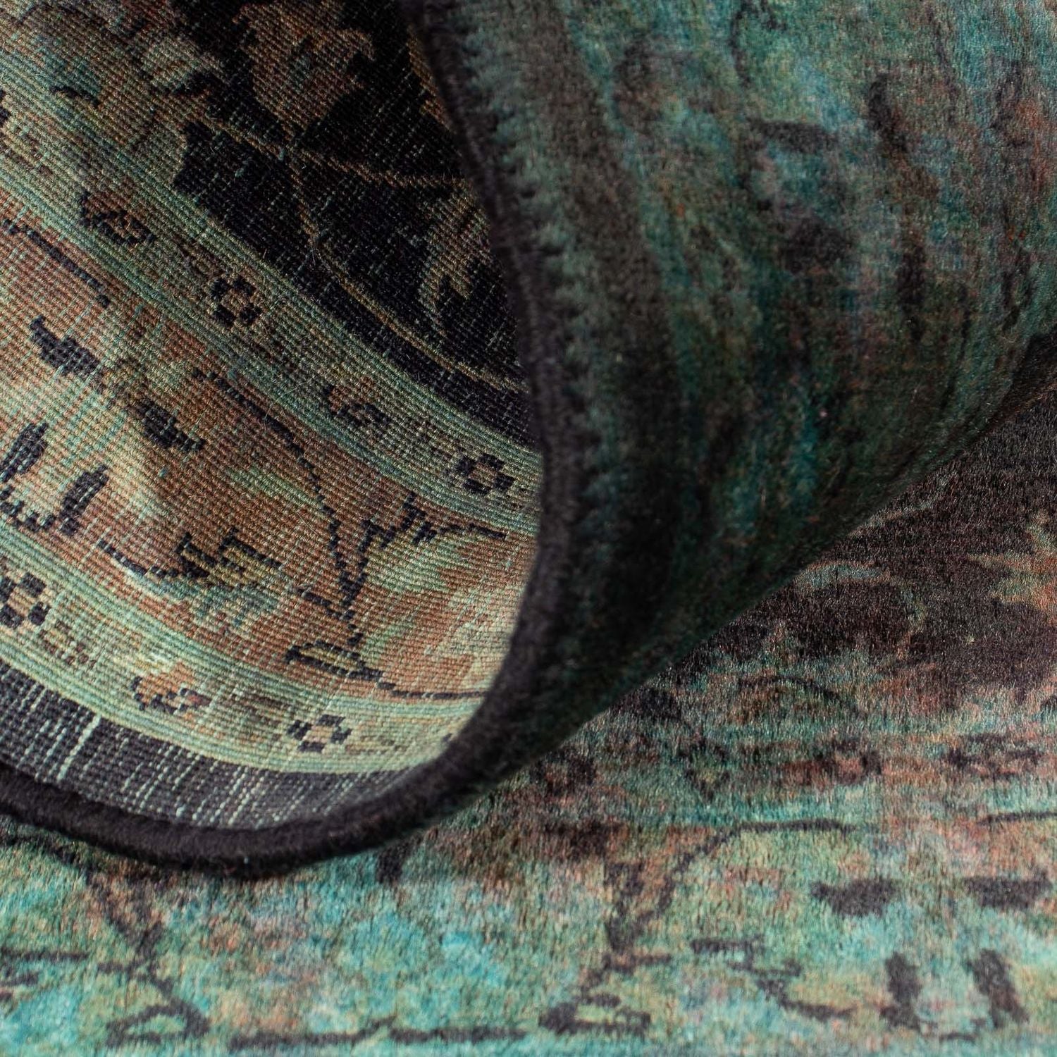 Orientalsk tæppe - Indus - 130 x 76 cm - lyseblå
